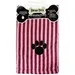 Bone Dry Pet Grooming Microfiber Towel In Cranberry Striped Collection